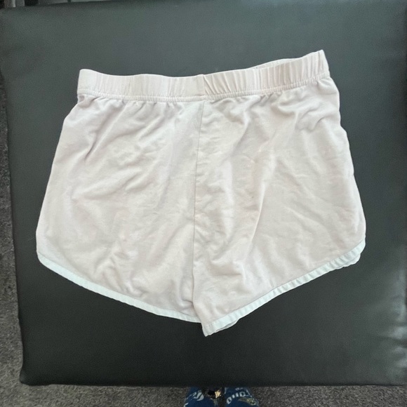 Pink shorts with white - Picture 2 of 3